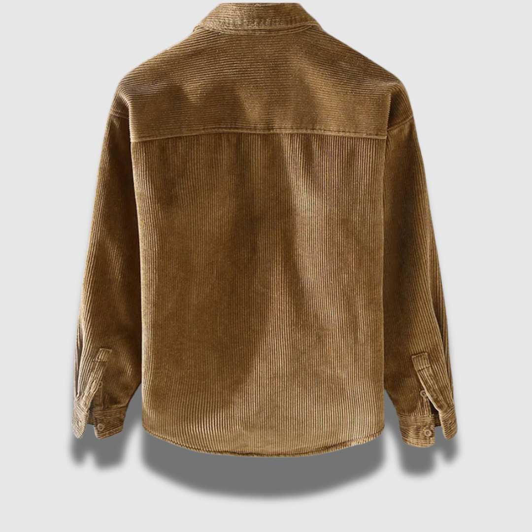 Giacca Premium Classic a coste in velluto a coste da uomo