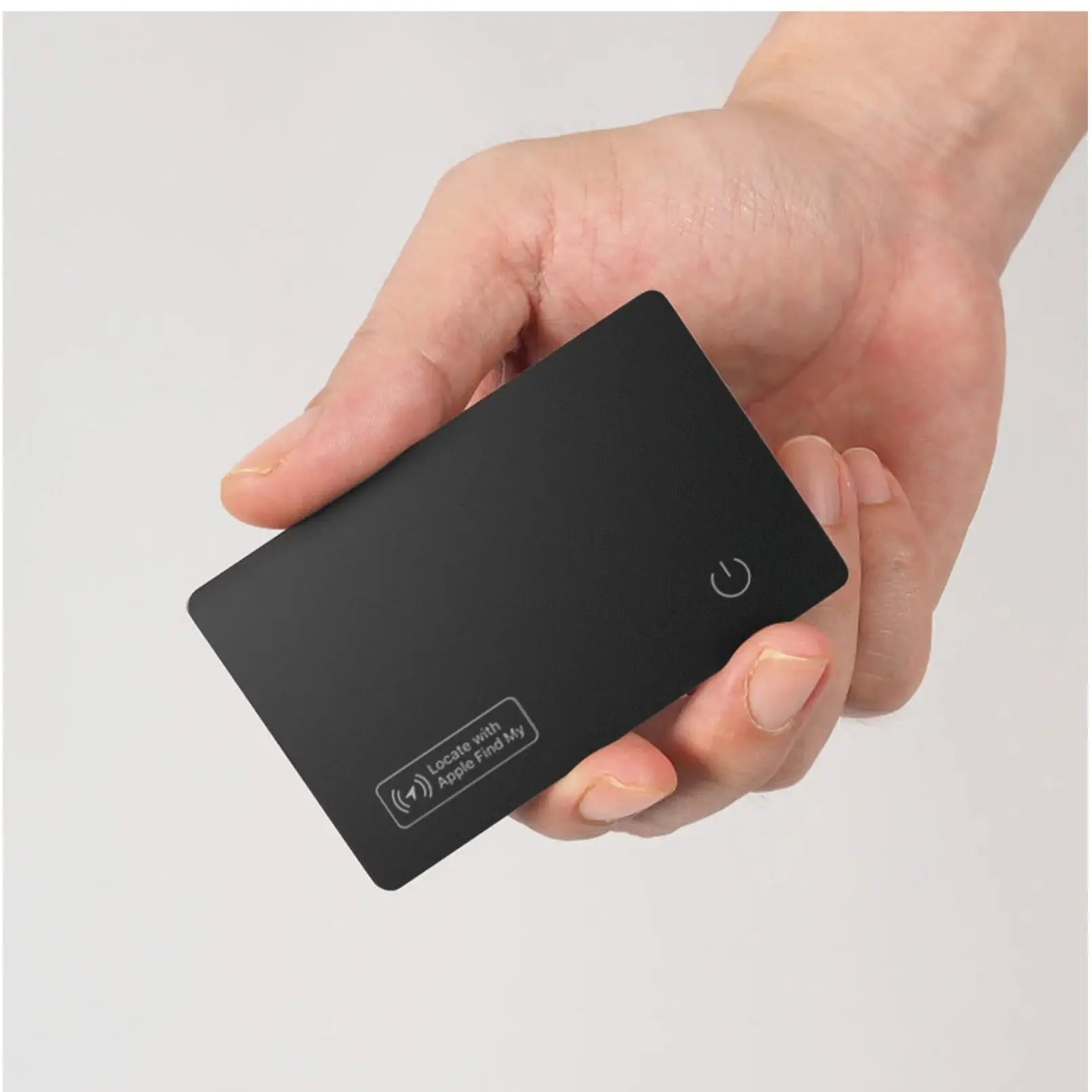 Mini localizzatore GPS con ricarica wireless - Tag di localizzazione per portafoglio per iPhone e dispositivi Apple, compatibile con Trova il mio, sostituzione AirTag