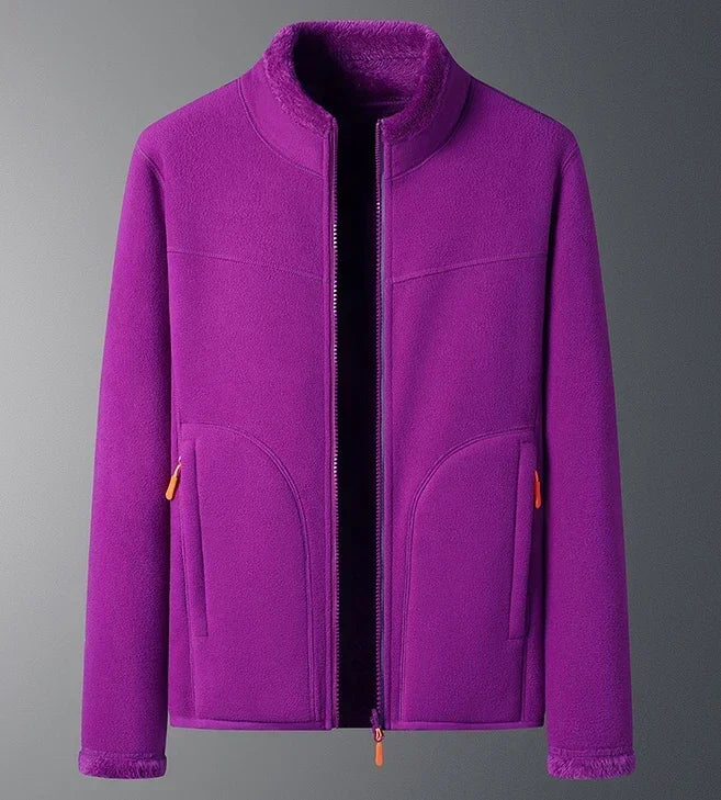 Giacca da sci invernale da donna con zip completa