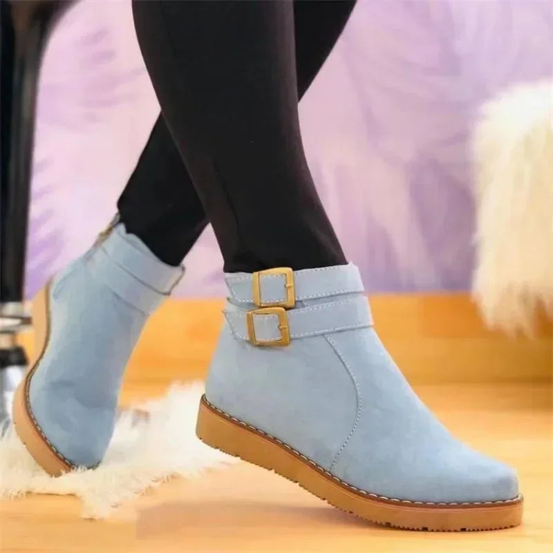 Stivaletti da donna Premium Chic - Comodi stivali con fibbia