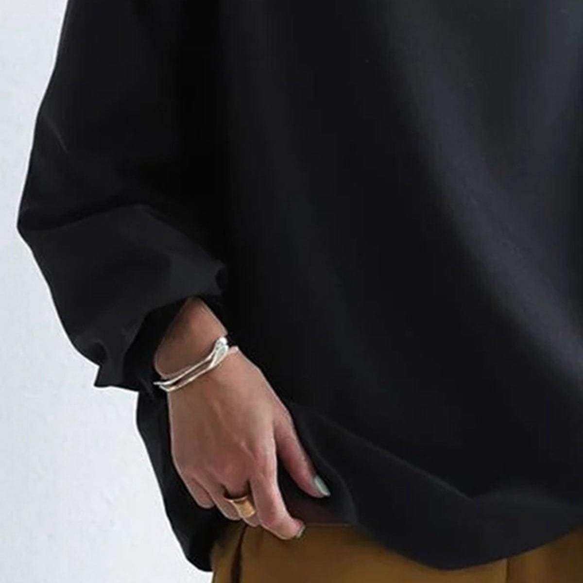 Maglia a collo alto in morbida maglia da donna