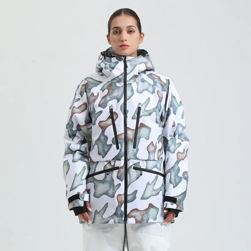 Giacca invernale da snowboard unisex – traspirante e idrorepellente