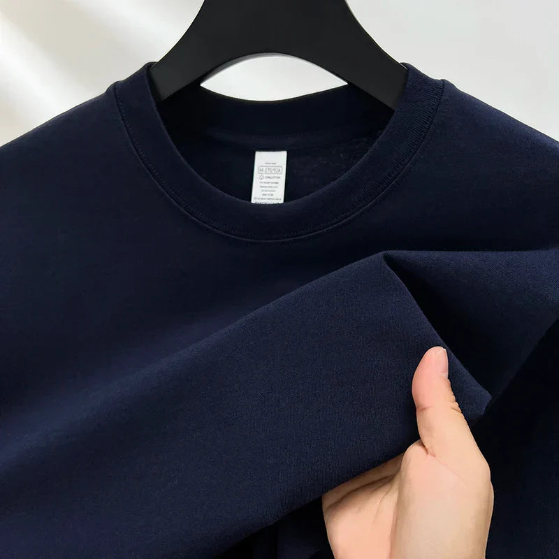T-shirt a maniche corte da uomo Premium Sleek – Top casual leggero, confortevole e traspirante per tutti i giorni