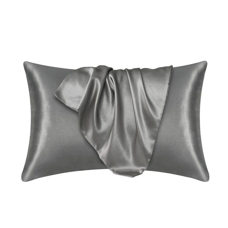 Federa di lusso in seta rinfrescante - Copertura ipoallergenica morbida e liscia per la cura di pelle e capelli sensibili, comfort traspirante per il sonno