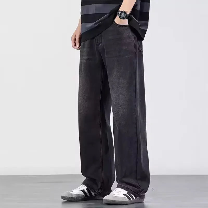 Jeans larghi retrò da uomo | Casual