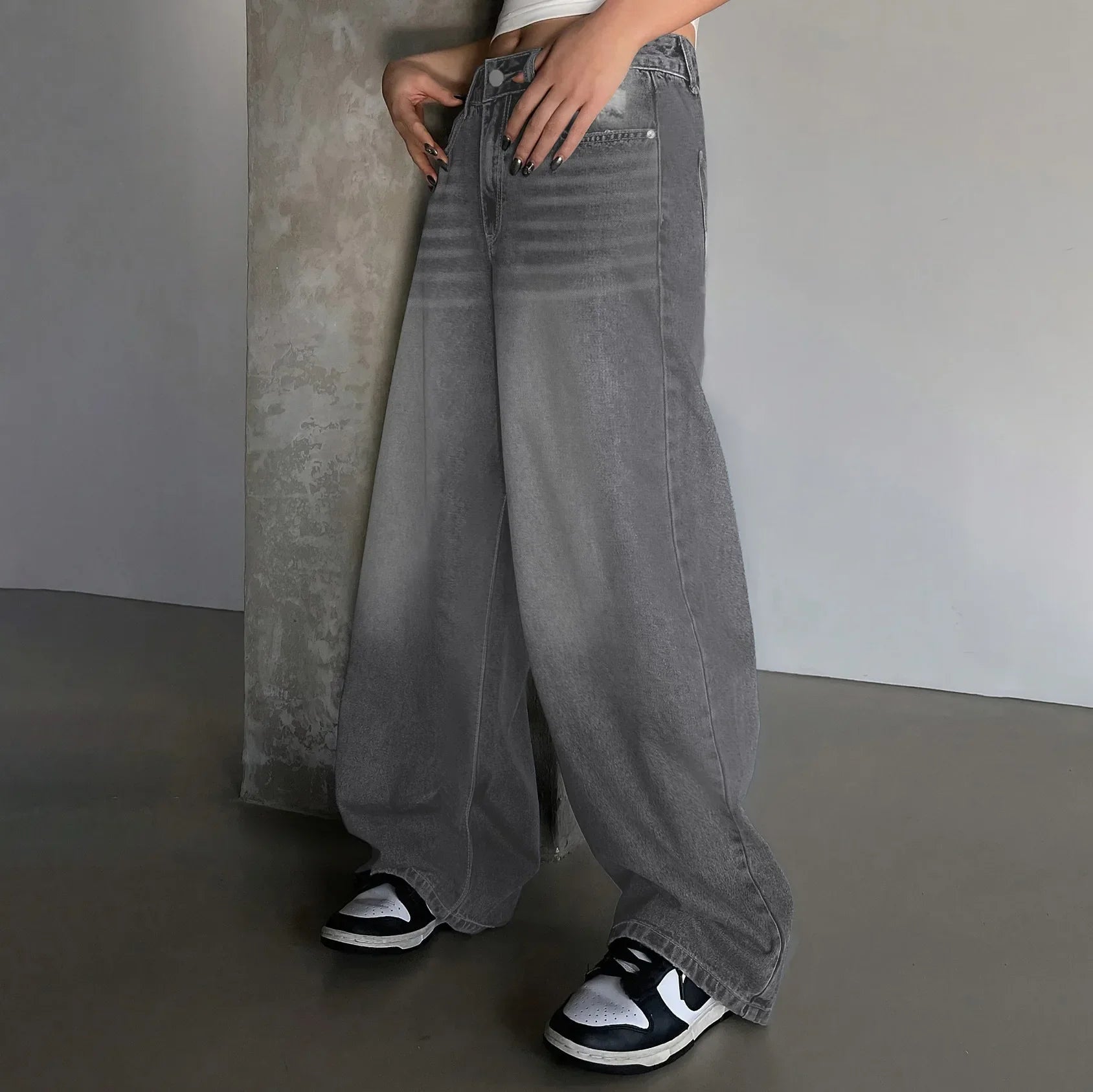 Jeans larghi da donna | Casuale