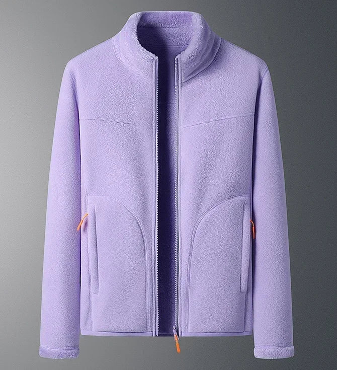 Giacca da sci invernale da donna con zip completa