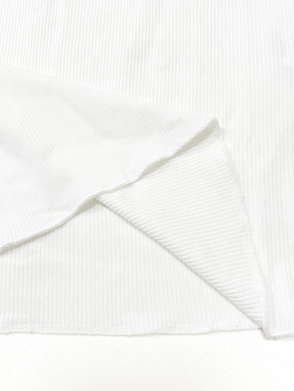 Top Donna a Costine a Maniche Lunghe – T-Shirt Henley con Bottoni