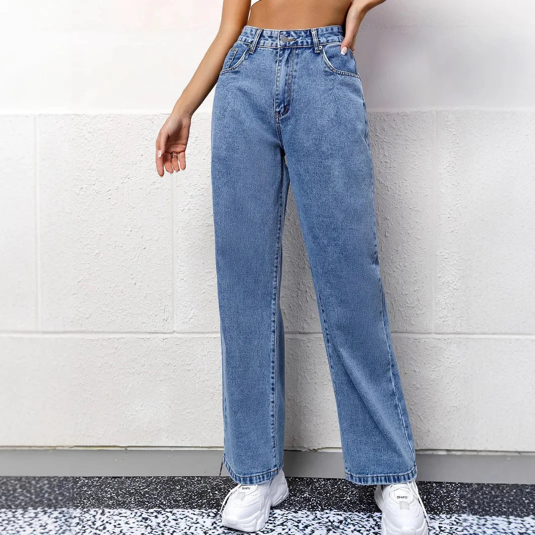 Jeans mom a vita alta da donna | Casual