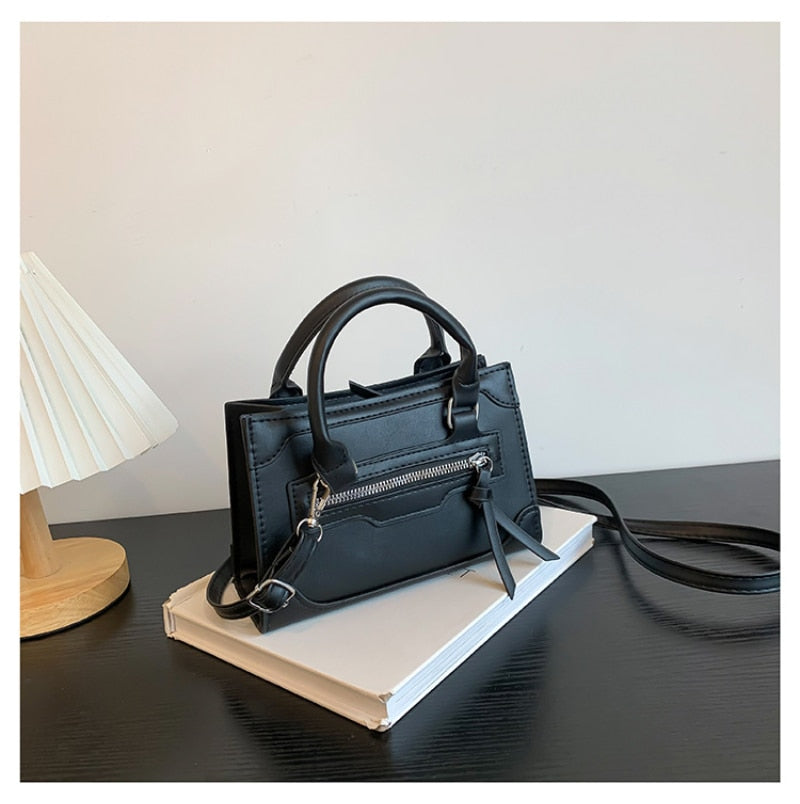 Borsa a tracolla nera da donna