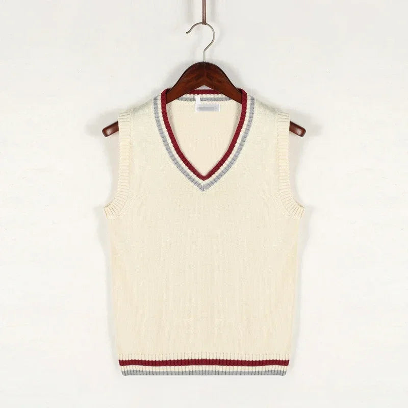 Gilet senza maniche leggero con scollo a V scolpito da uomo - Raffinato