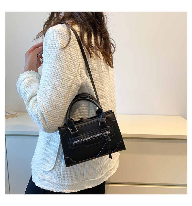 Borsa a tracolla nera da donna