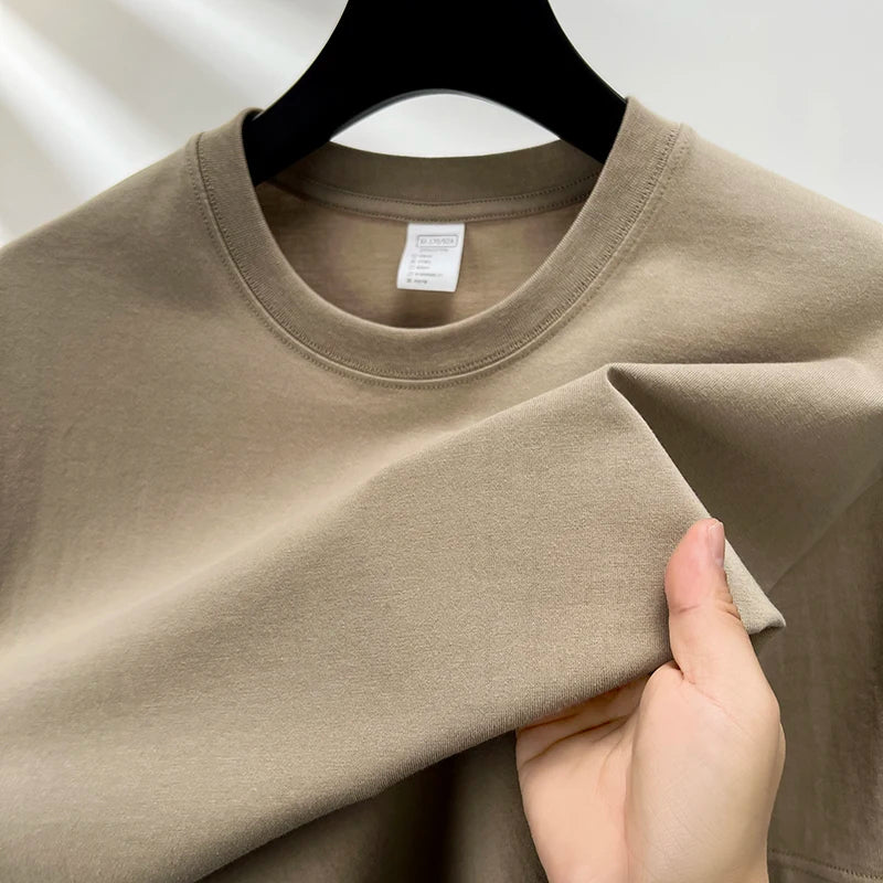 T-shirt a maniche corte da uomo Premium Sleek – Top casual leggero, confortevole e traspirante per tutti i giorni