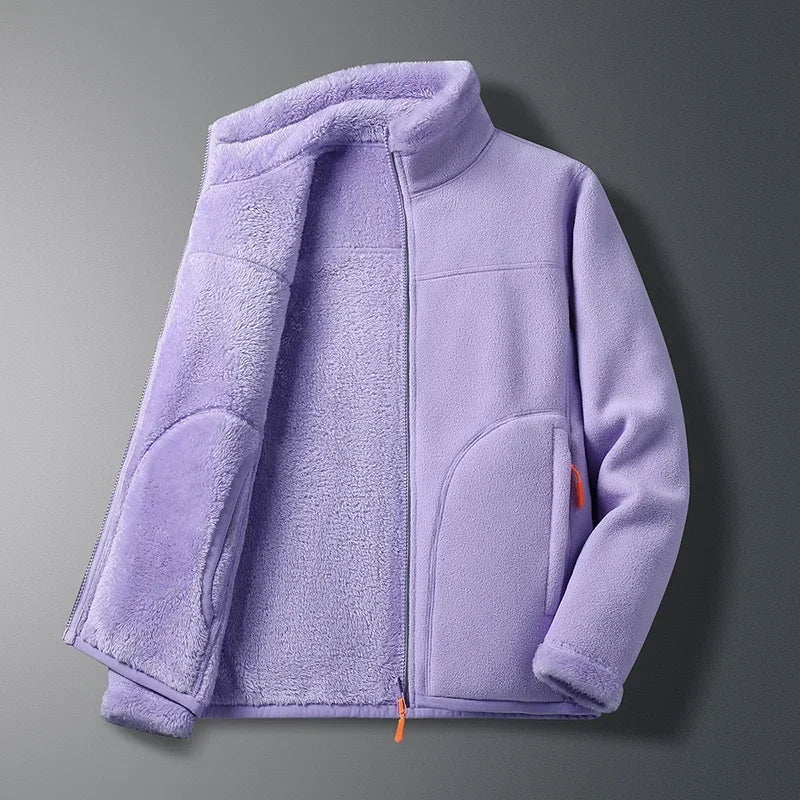 Giacca da sci invernale da donna con zip completa