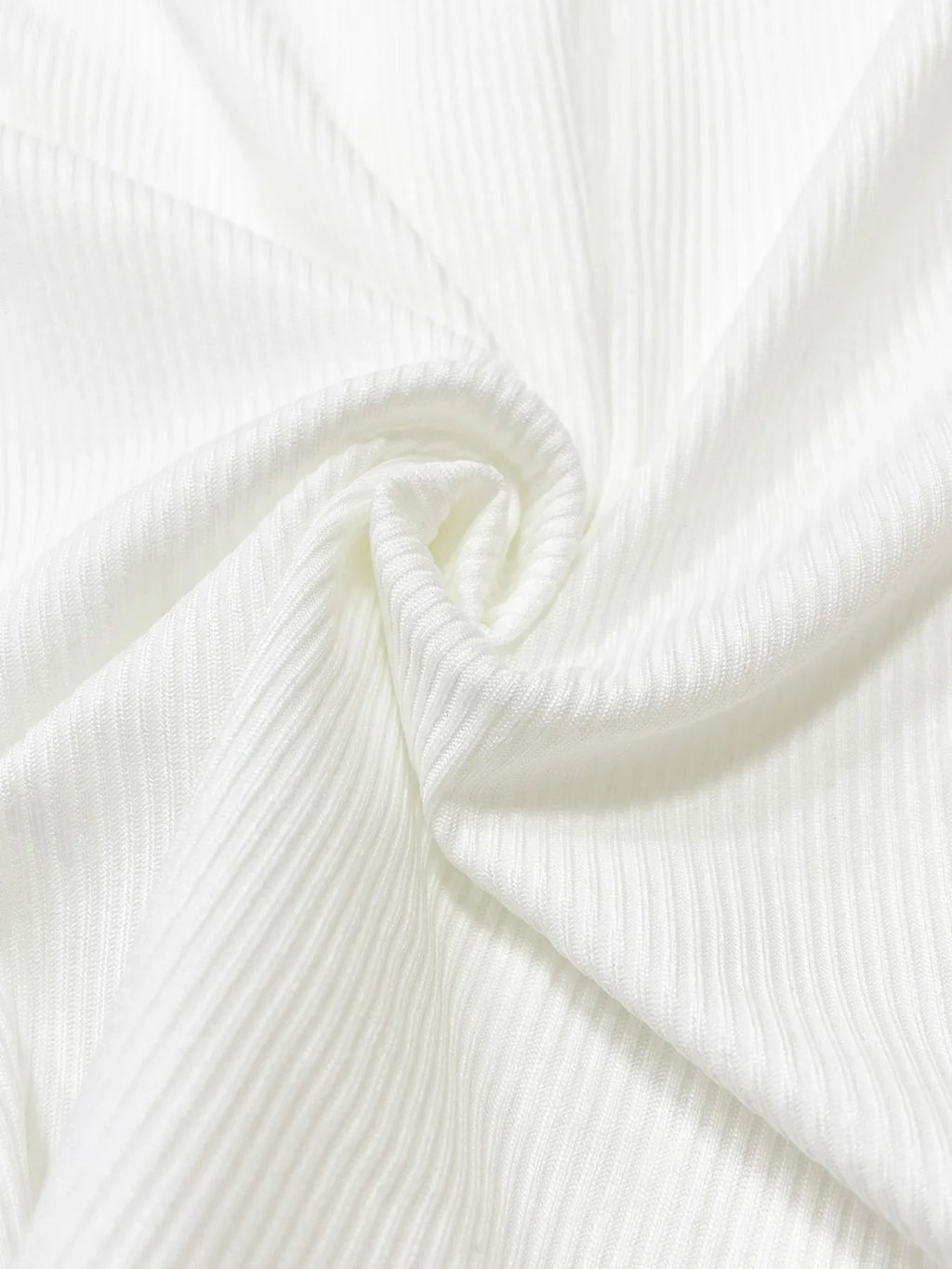 Top Donna a Costine a Maniche Lunghe – T-Shirt Henley con Bottoni