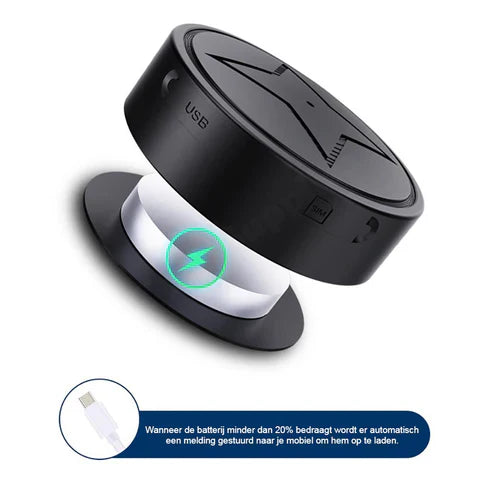 Mini localizzatore GPS – Dispositivo di tracciamento in tempo reale per auto, bambini, animali domestici e oggetti di valore – Strumento compatto magnetico per la sicurezza