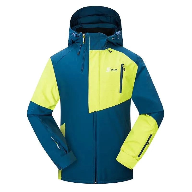 Giacca da sci invernale ad alte prestazioni da uomo – Giacca da snowboard impermeabile e antivento