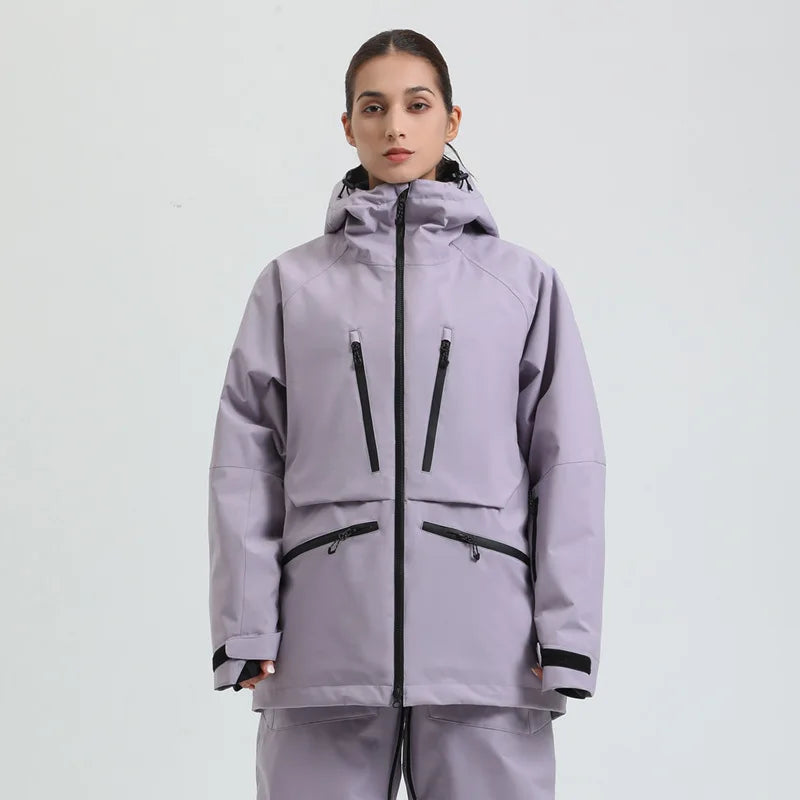 Giacca invernale da snowboard unisex – traspirante e idrorepellente