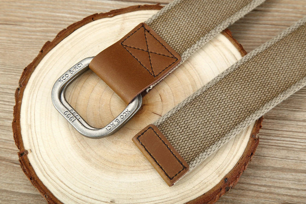 Cintura in tela di design per uomo: accessorio casual ed elegante per jeans