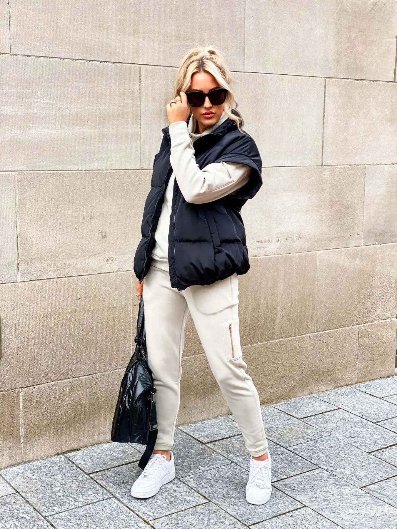 Gilet invernale alla moda per donna