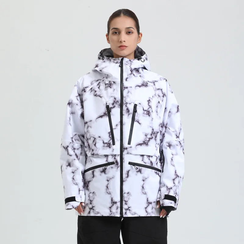 Giacca invernale da snowboard unisex – traspirante e idrorepellente