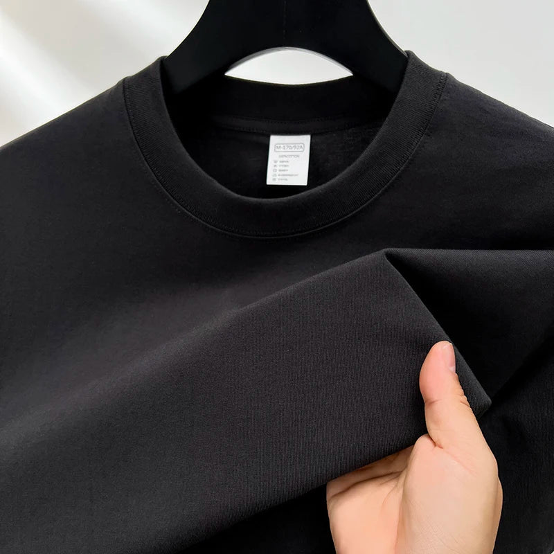 T-shirt a maniche corte da uomo Premium Sleek – Top casual leggero, confortevole e traspirante per tutti i giorni