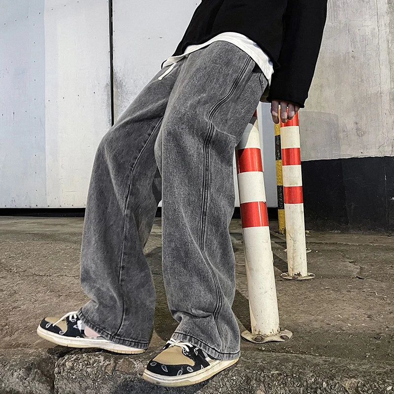 Jeans larghi da uomo | Abbigliamento casual da strada