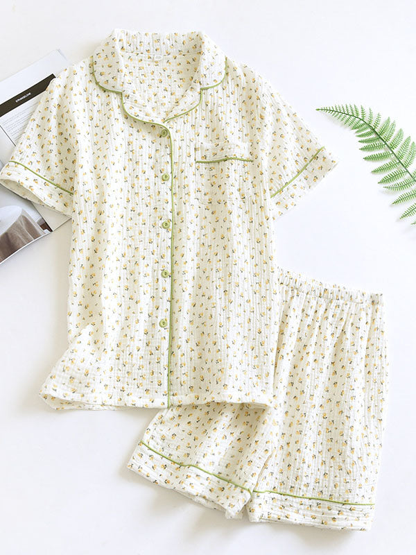 Pigiama elegante in cotone da donna