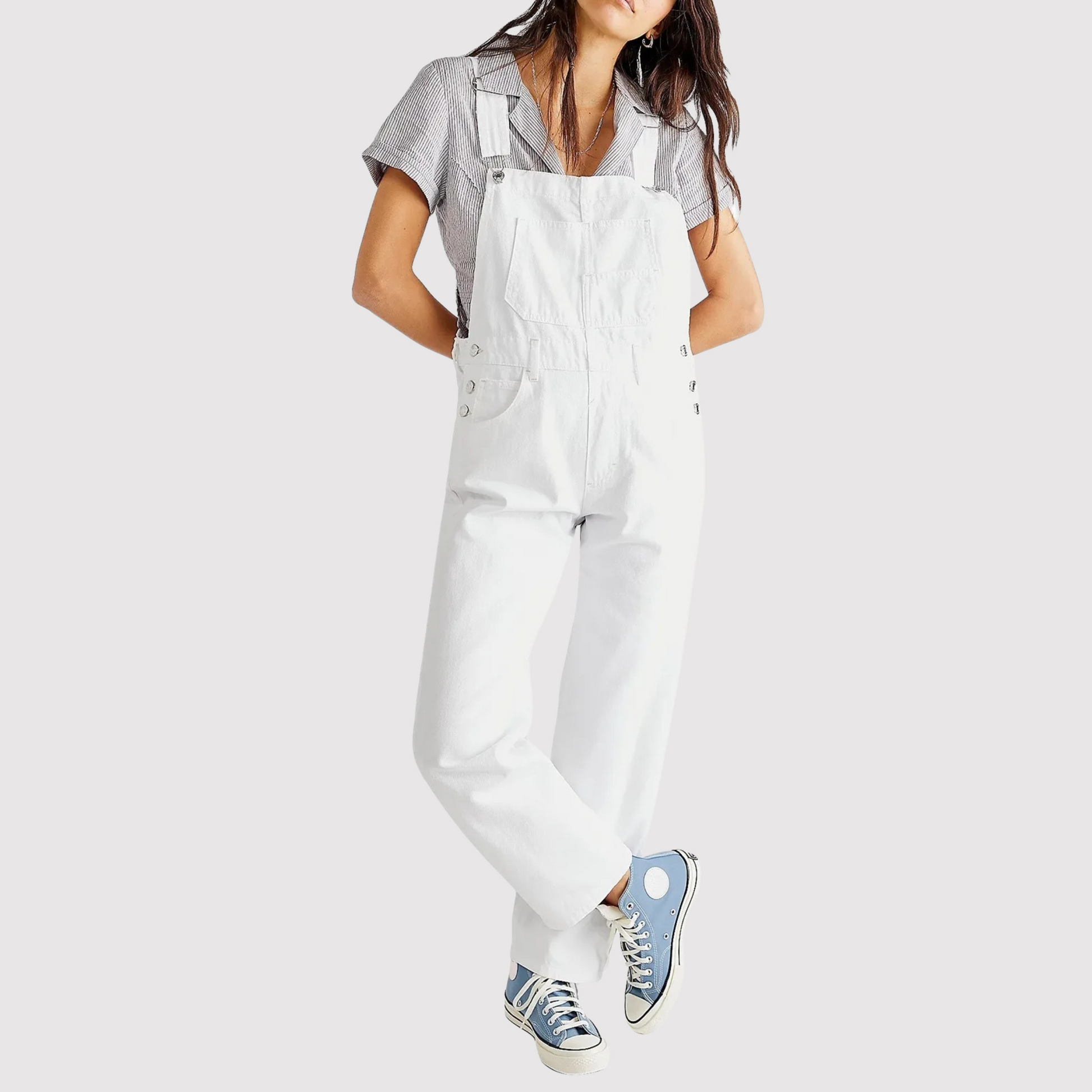 Salopette in denim elegante da donna