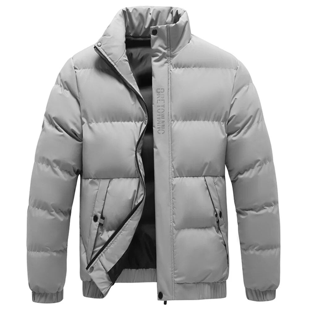 Giacca invernale trapuntata da uomo