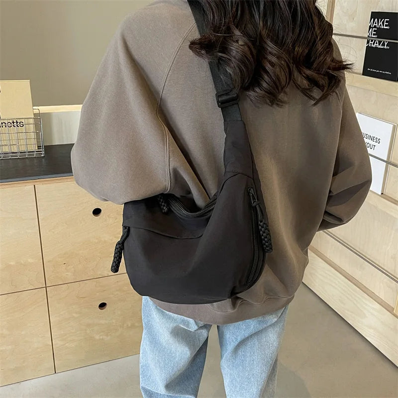 Borsa a tracolla oversize da donna