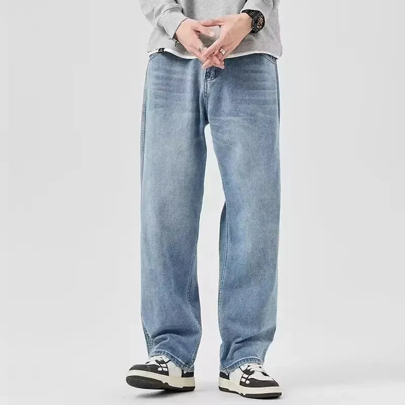 Jeans larghi retrò da uomo | Casual