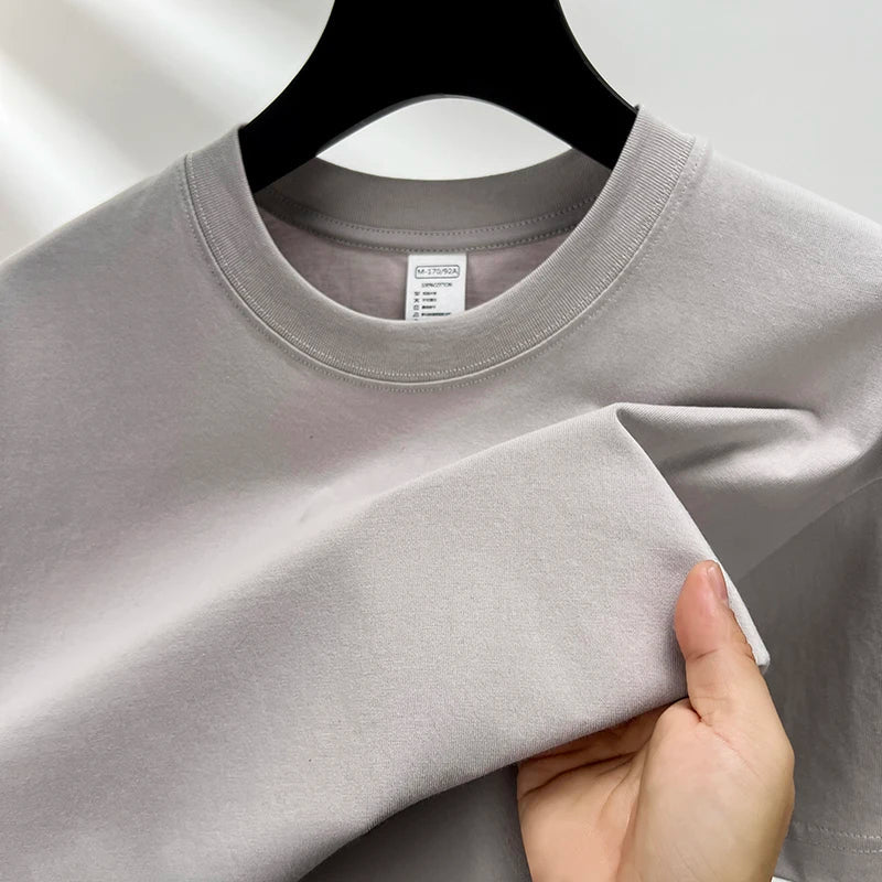 T-shirt a maniche corte da uomo Premium Sleek – Top casual leggero, confortevole e traspirante per tutti i giorni