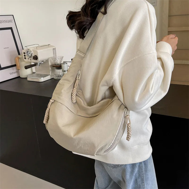Borsa a tracolla oversize da donna