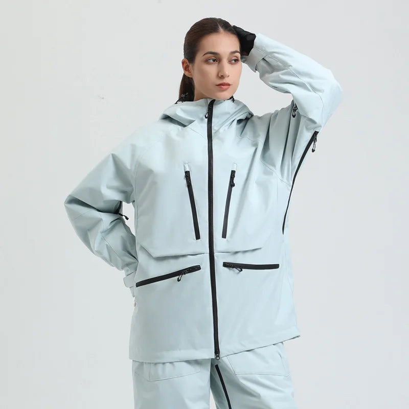 Giacca invernale da snowboard unisex – traspirante e idrorepellente