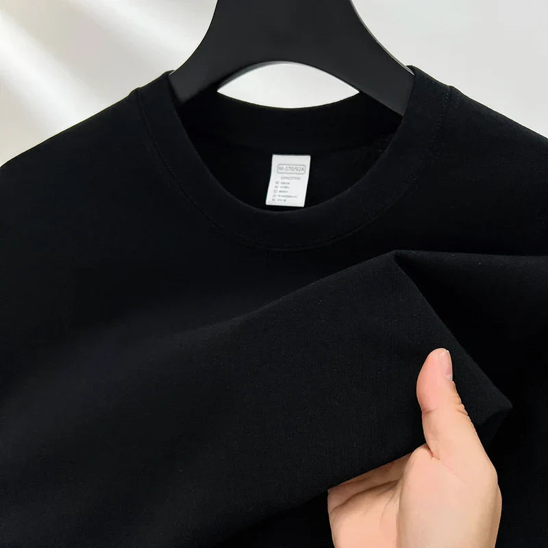 T-shirt a maniche corte da uomo Premium Sleek – Top casual leggero, confortevole e traspirante per tutti i giorni