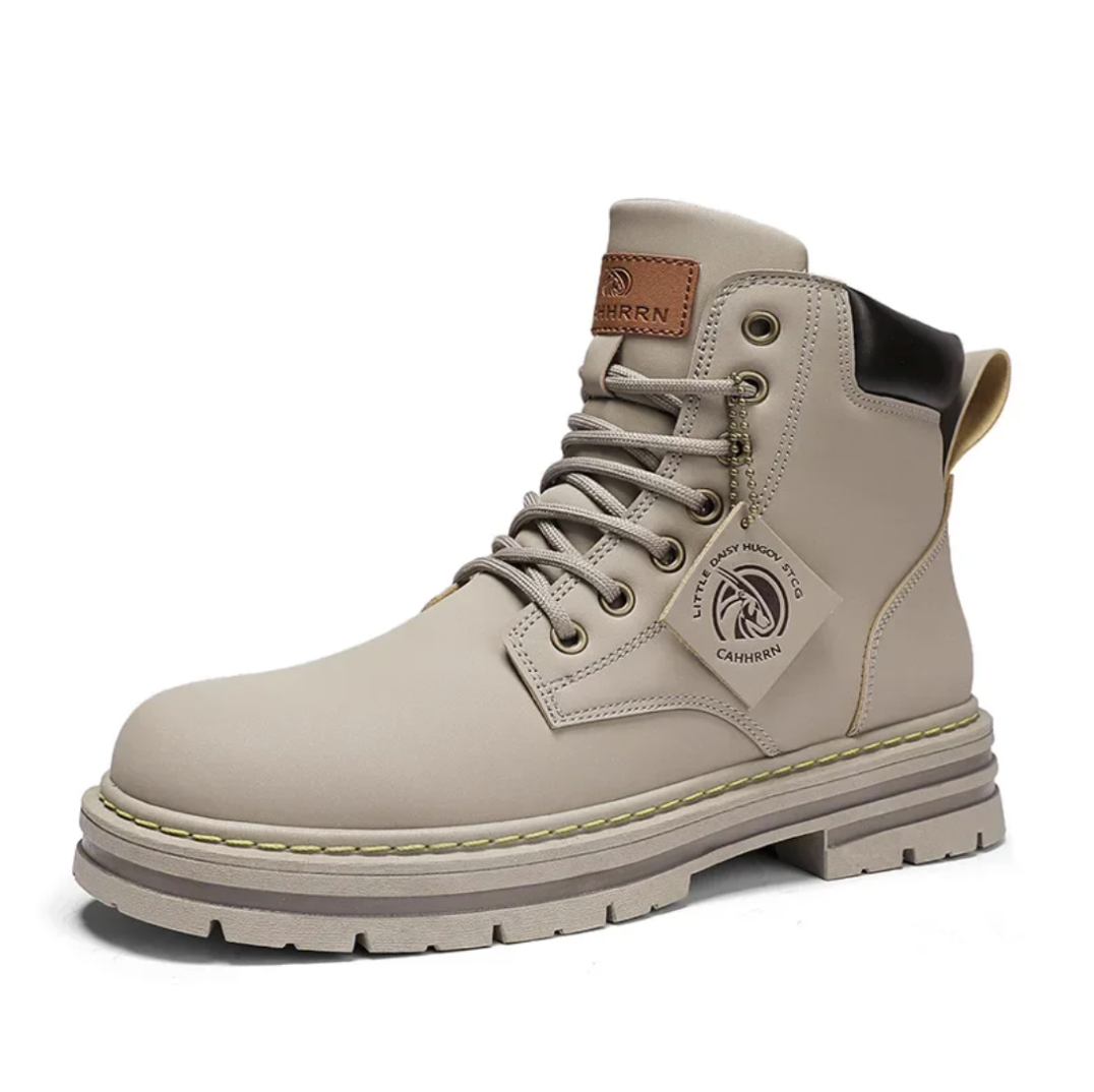 Stivali da uomo con lacci resistenti e di lusso - Scarpe comode per tutti i giorni