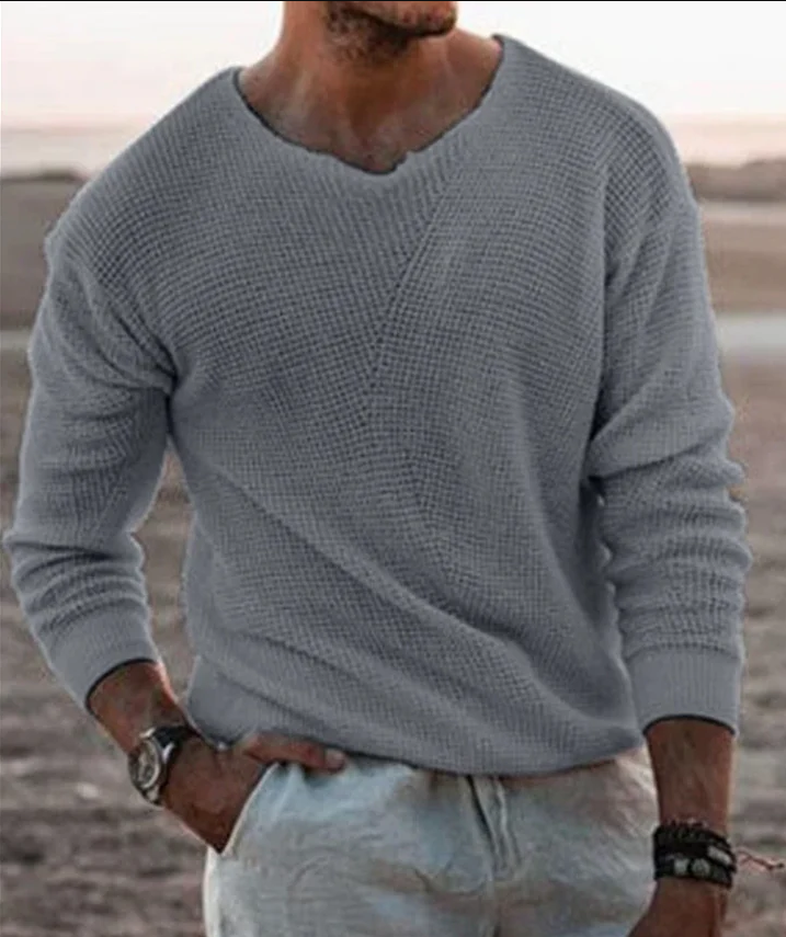 Cardigan classico da uomo morbido e caldo