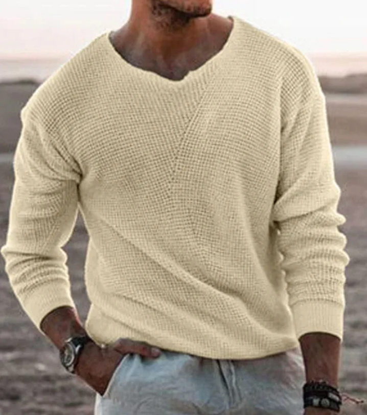 Cardigan classico da uomo morbido e caldo