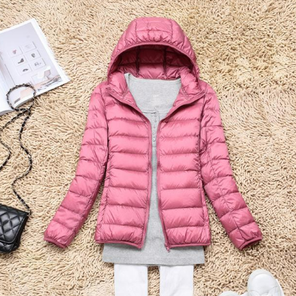 Piumino ultraleggero da donna - cappotto leggero elegante e confortevole