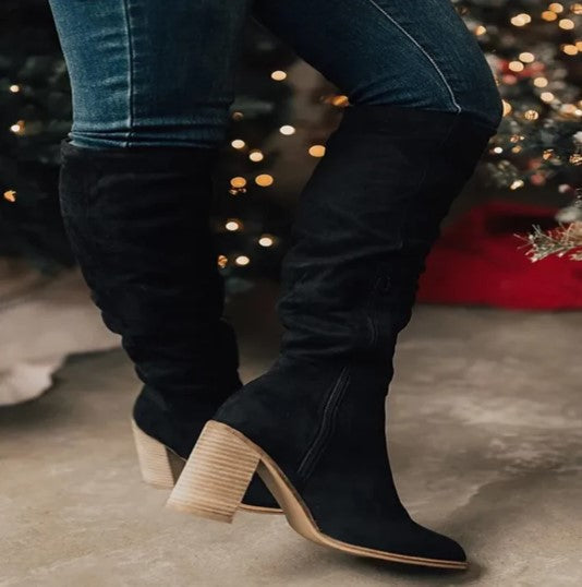 Stivali al ginocchio eleganti e di qualità da donna