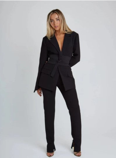 Blazer donna sofisticato ed elegante con scollo a V