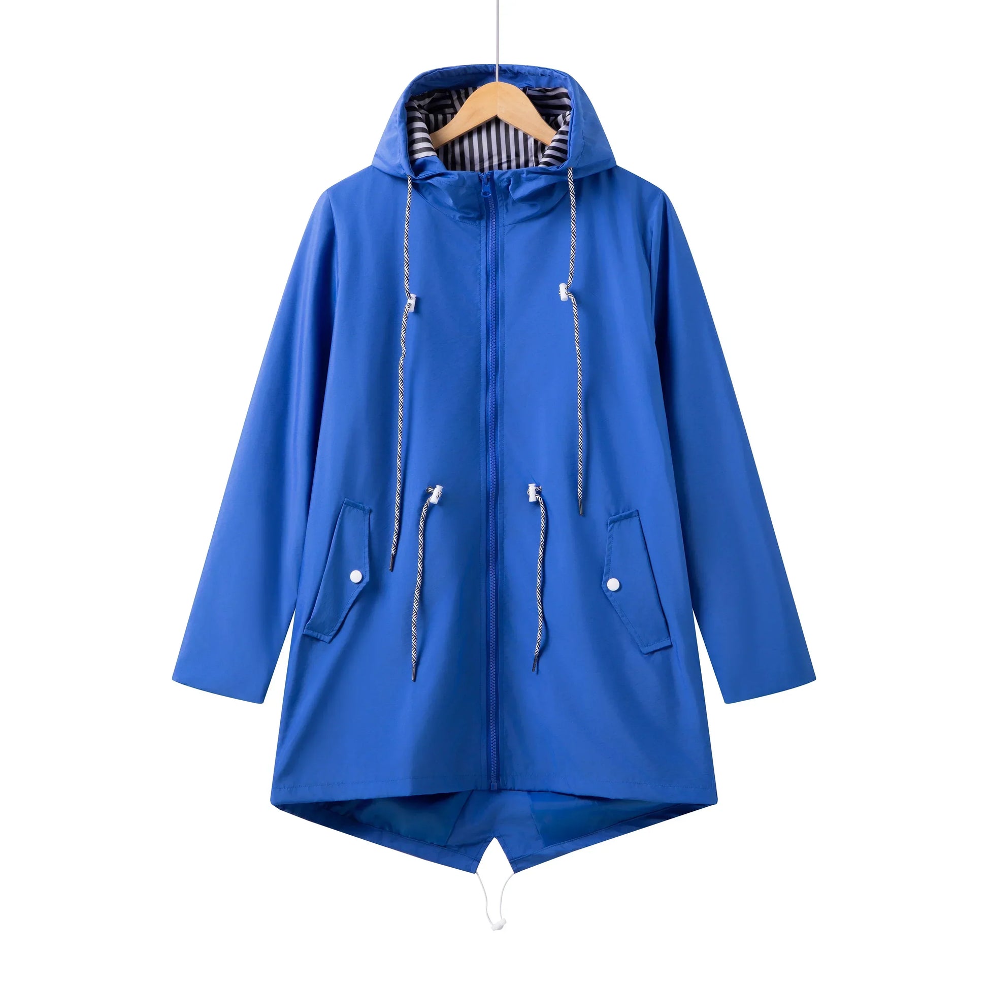 Trench impermeabile con cappuccio da donna | Casuale