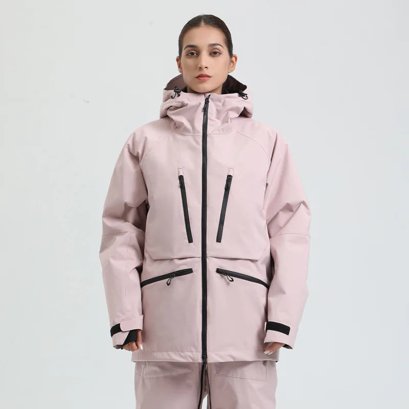 Giacca invernale da snowboard unisex – traspirante e idrorepellente