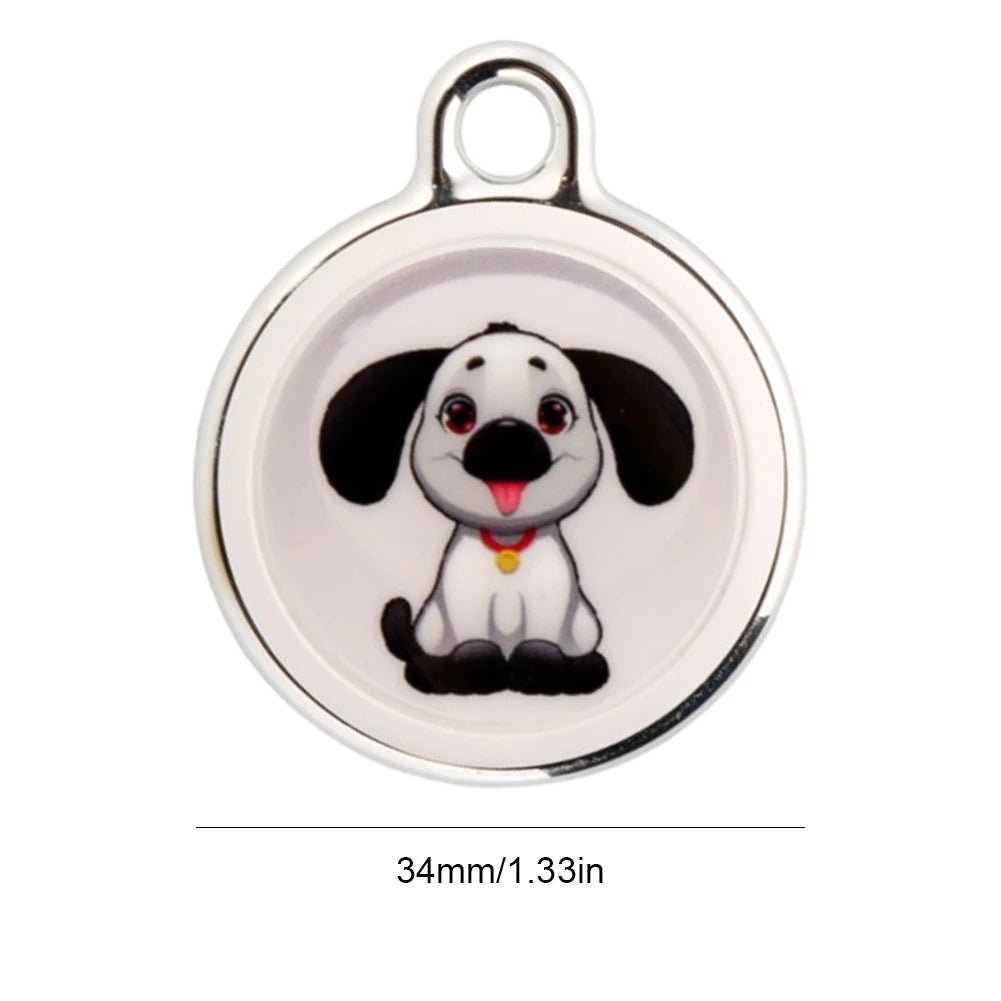 Mini localizzatore GPS impermeabile per cani e gatti - Collare di localizzazione intelligente a lunga distanza compatibile con iOS e Android
