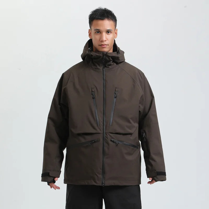 Giacca invernale da snowboard unisex – traspirante e idrorepellente