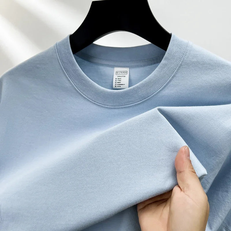 T-shirt a maniche corte da uomo Premium Sleek – Top casual leggero, confortevole e traspirante per tutti i giorni