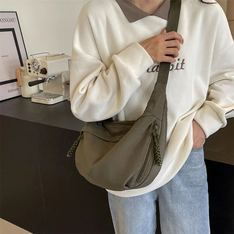 Borsa a tracolla oversize da donna