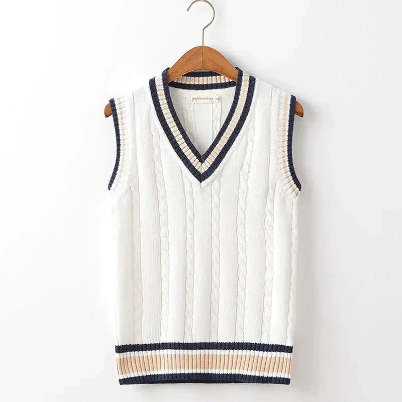 Gilet senza maniche leggero con scollo a V scolpito da uomo - Raffinato