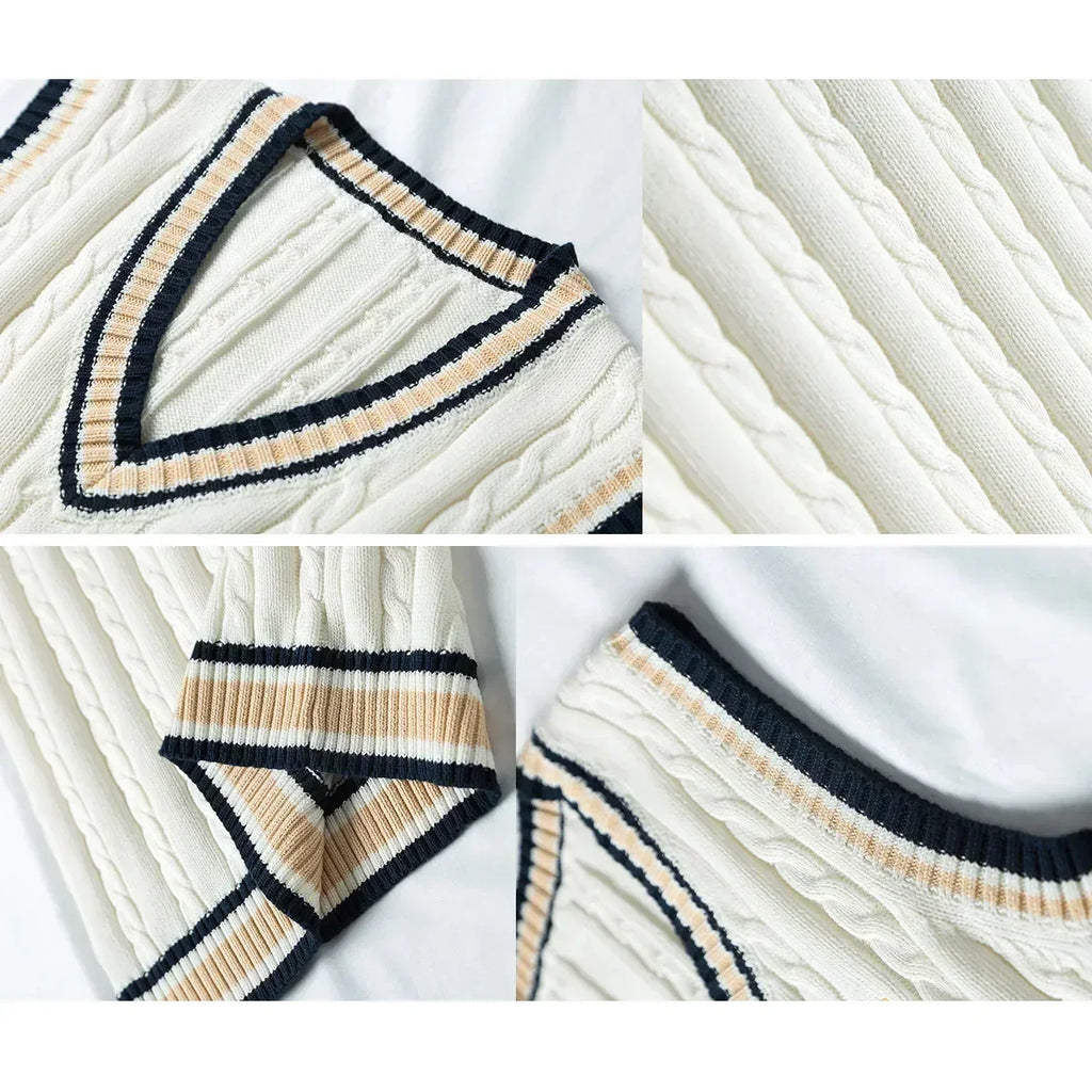 Gilet senza maniche leggero con scollo a V scolpito da uomo - Raffinato